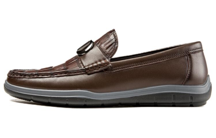 

Туфли Men"s Casual Men Low-Top Brown Aokang
