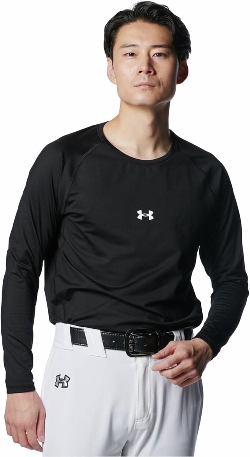 

Мужская футболка с длинными рукавами и круглым вырезом UNDER ARMOUR UA Cold Gear Comfort Fitted, черный