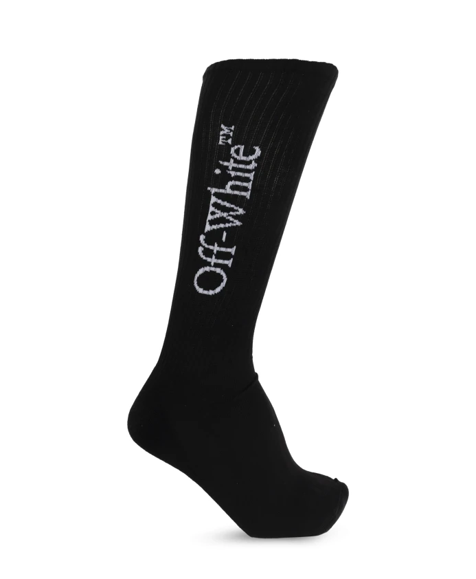 

Носки с логотипом Off White, черный