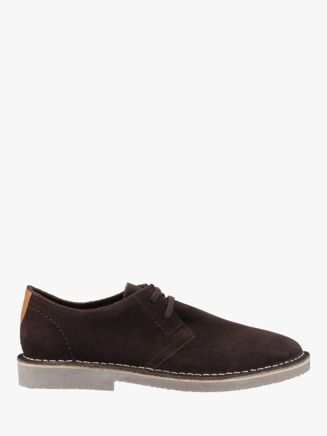 

Скаутские замшевые туфли на шнуровке Hush Puppies, коричневый