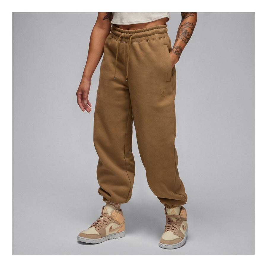 

Спортивные брюки (WMNS) Air Jordan Flight Pants 'Brown Kelp', желто-коричневый