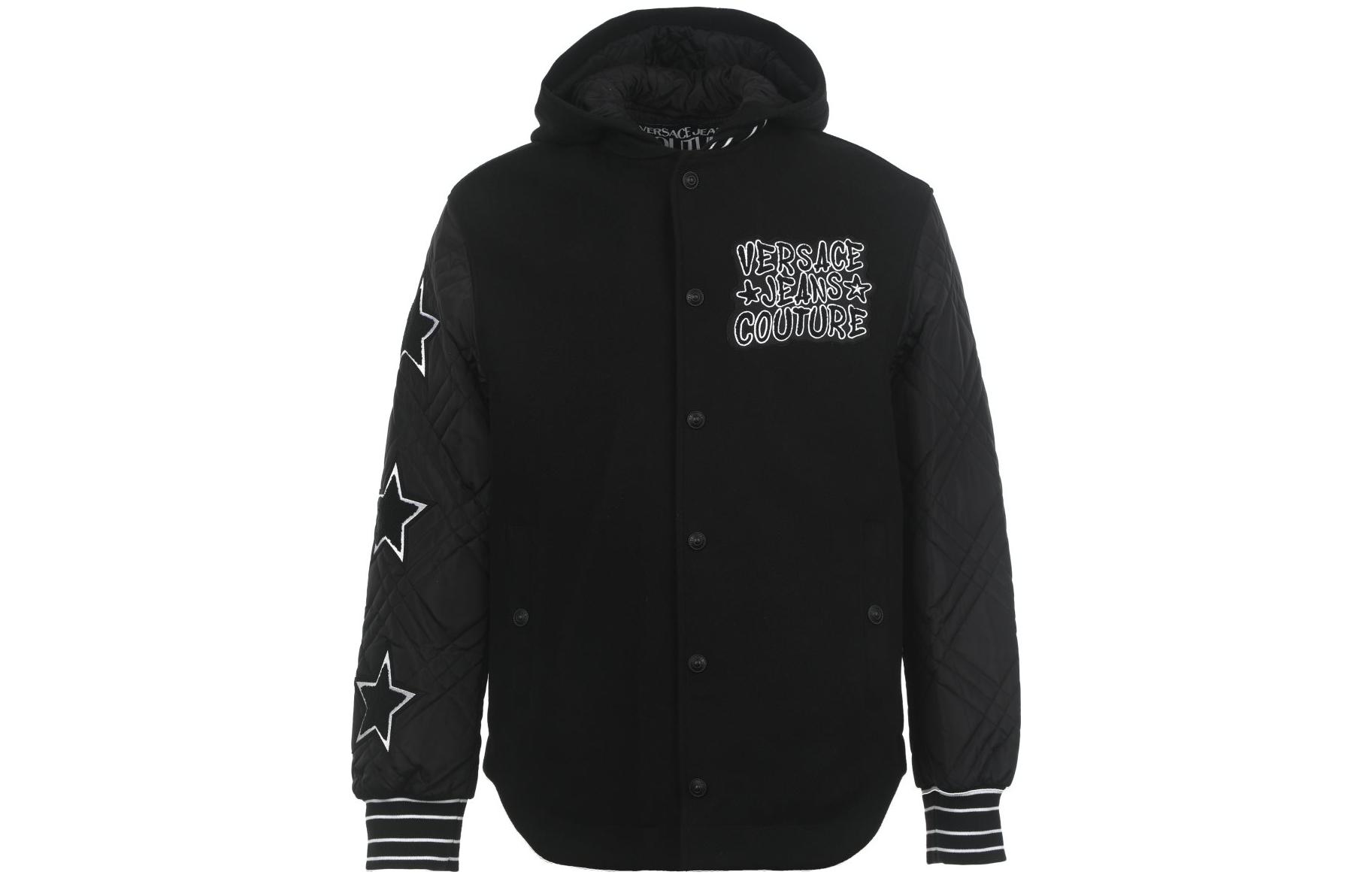 

VERSACE JEANS COUTURE Куртка мужская черная, Black