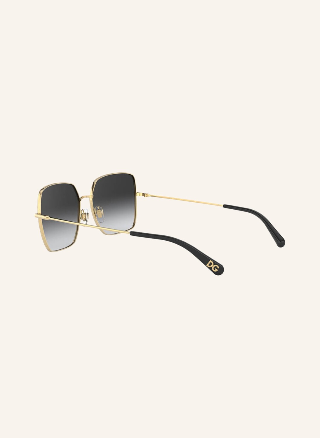 Солнцезащитные очки dg 2242 DOLCE & GABBANA, цвет 13348G - SCHWARZ/GOLD/GRAU VERLAUF — фото 4