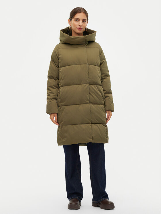 

Пуховик свободного кроя Vero Moda, зеленый