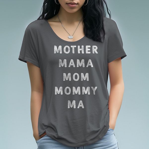 

Футболка с принтом для мамы Unbranded