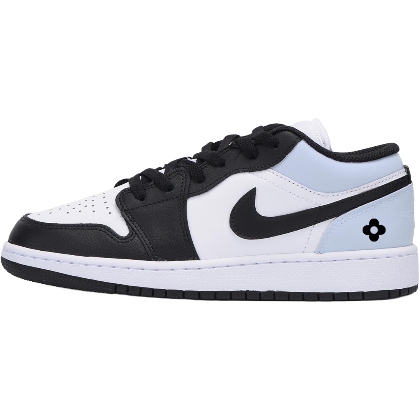 

Баскетбольные кроссовки Air 1 LOW Top для детей и подростков Jordan, белый