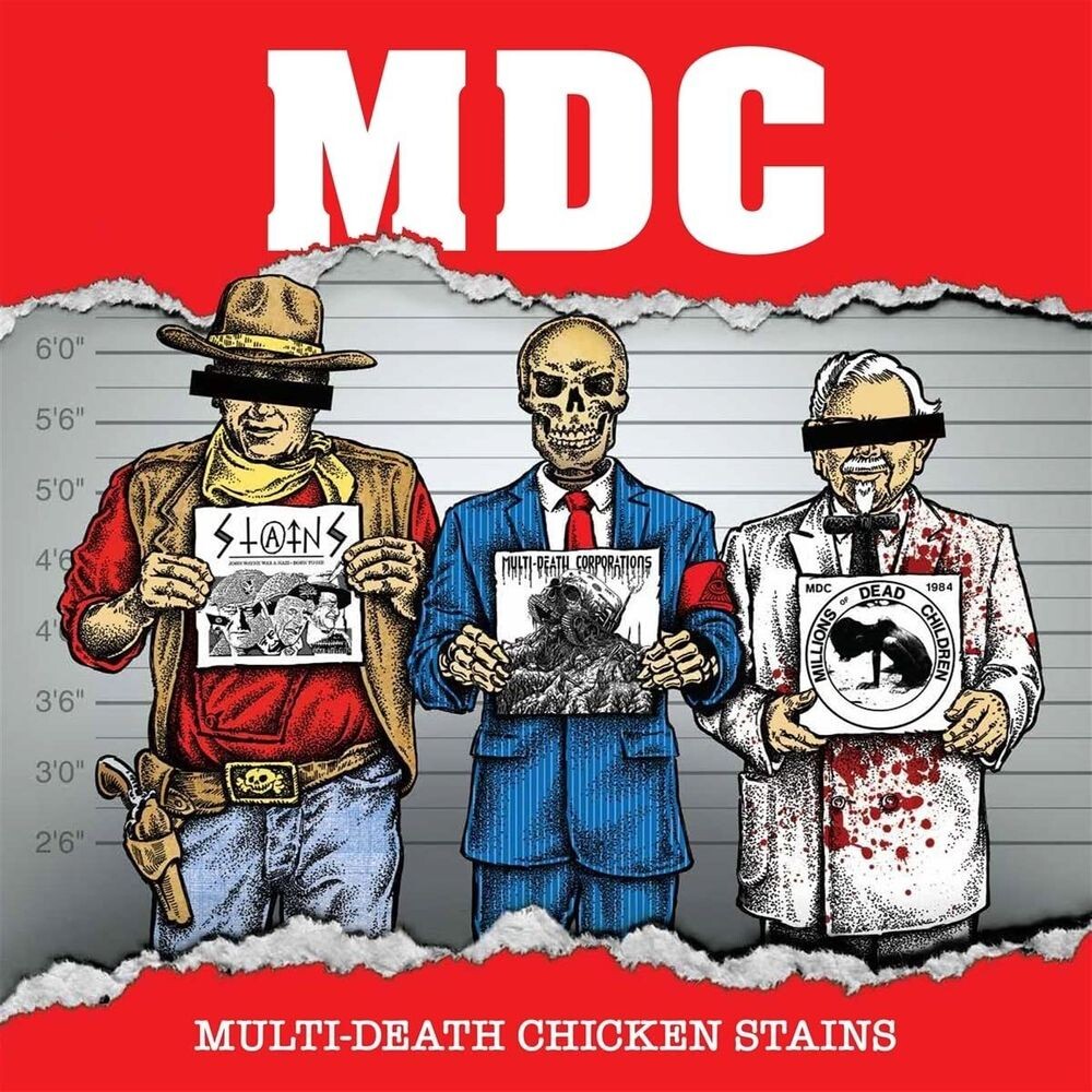 

Виниловая пластинка LP Multi-Death Chicken Stains [Millennium Edition] - MDC