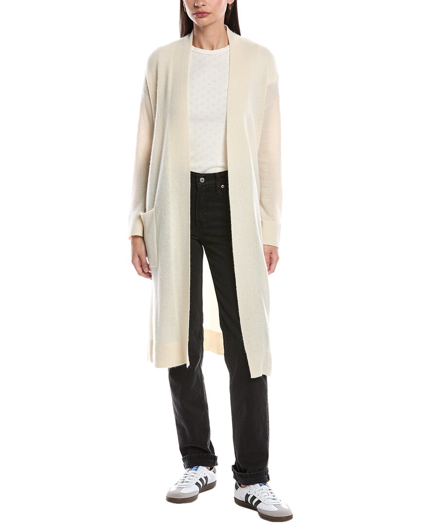 

Алашан Кашемир Луна Кашемировый кардиган Alashan Cashmere, белый