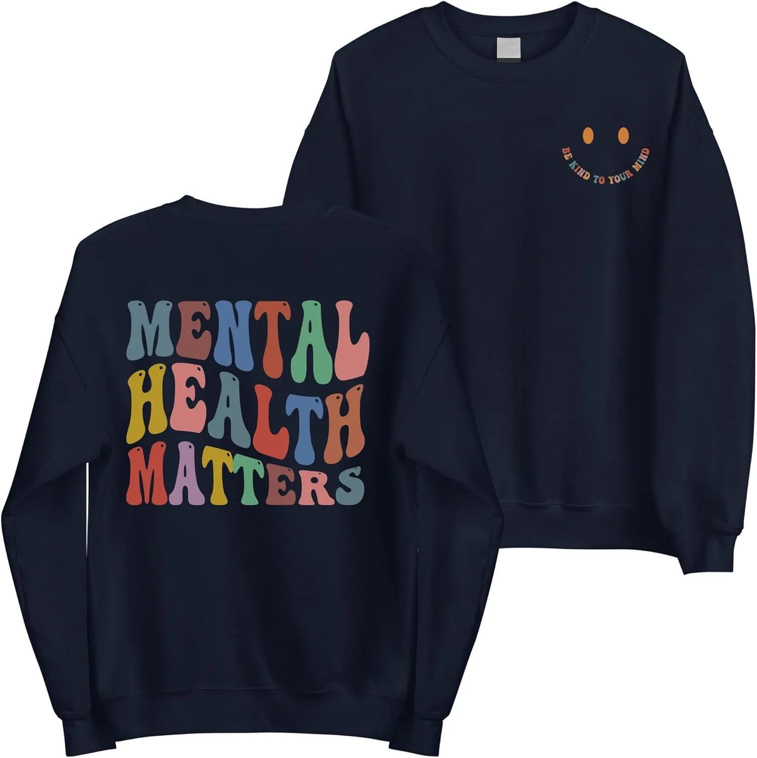 

Boony Be Kind to Your Mind свитшот - Mental Health Awareness