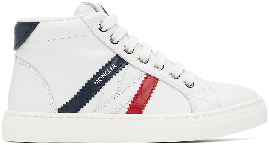 

Moncler Enfant Kids Белые кроссовки Petit Monaco