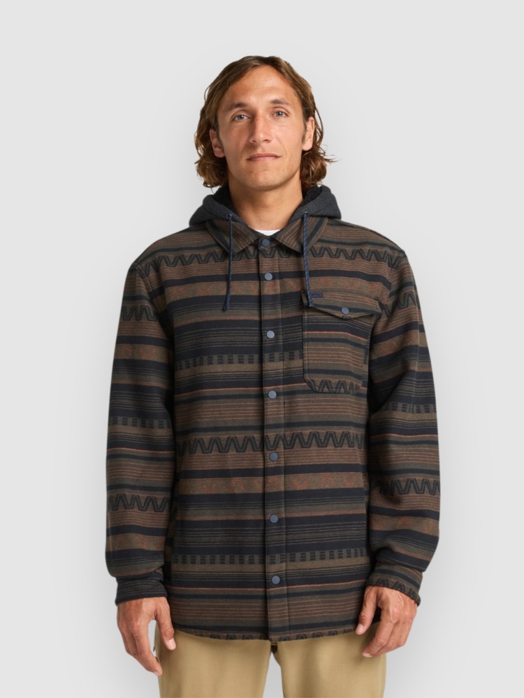 

Рубашка Billabong Furnace Bonded Flannel Hemd, black