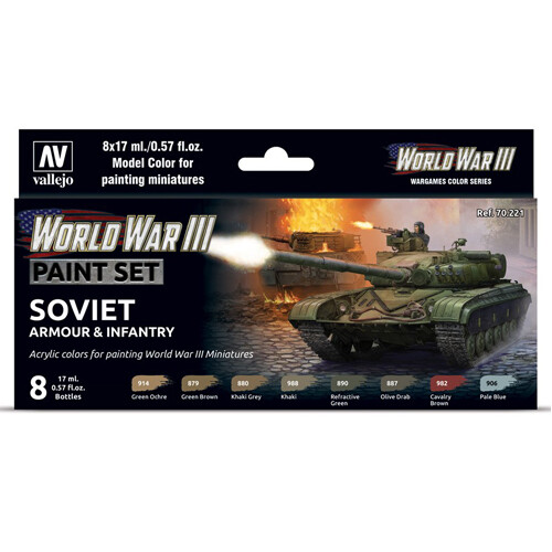 

Фигурки Wwiii Soviet Armour & Infantry