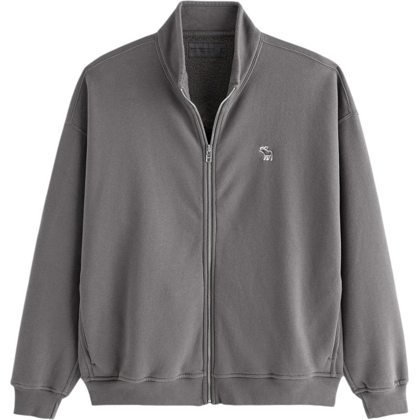 

Abercrombie＆Fitch Серый мужской свитшот