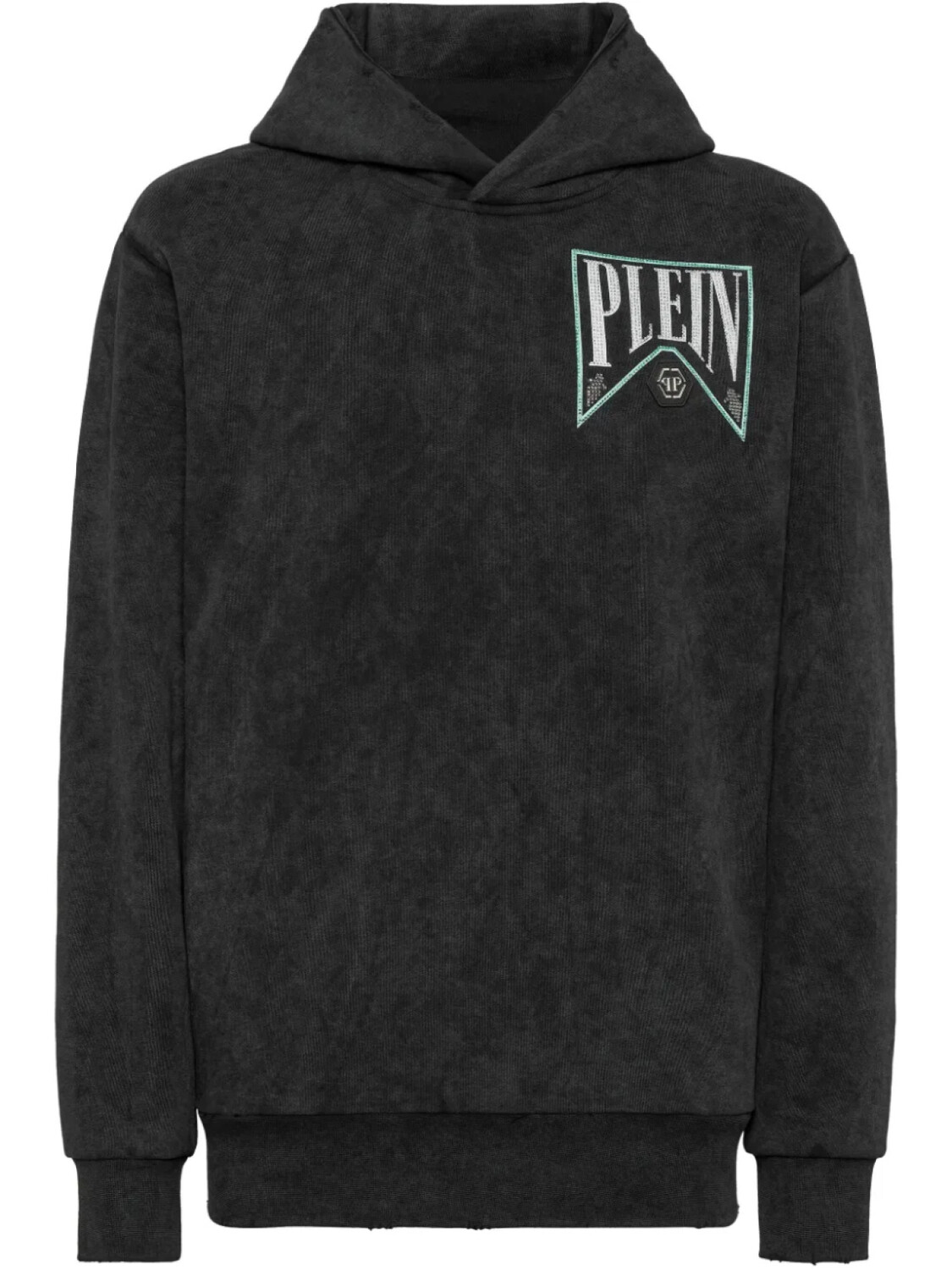 

Толстовка с капюшоном Philipp Plein, черный