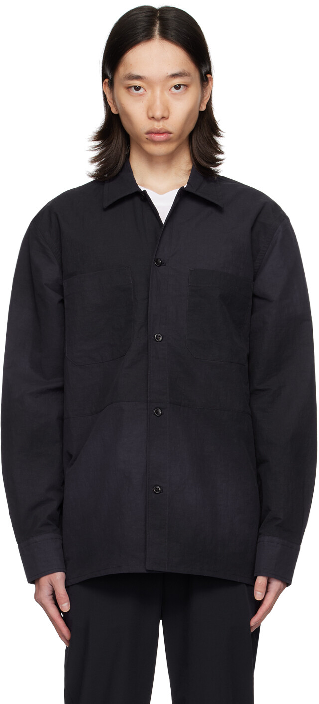 

Темно-синяя рубашка Ulrik Wave Dye NORSE PROJECTS