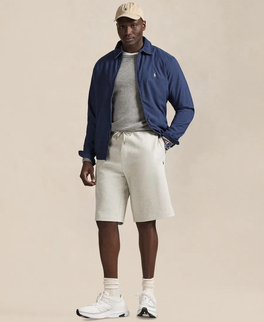 Шорты двойной вязки Polo Ralph Lauren, светлый-sport heather — фото 2