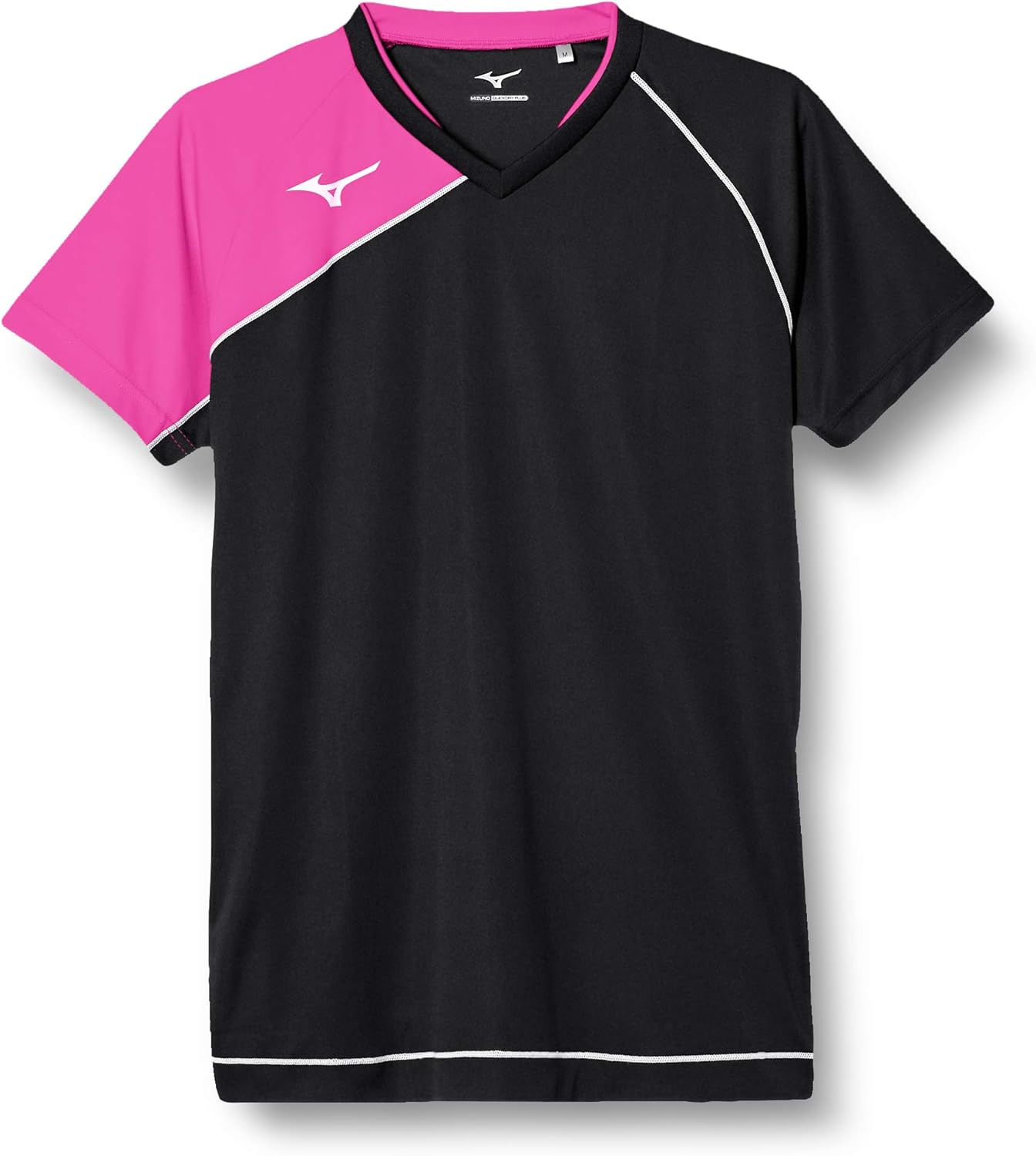 

Игровая волейбольная футболка Mizuno (с коротким рукавом) V2MA8001, черный/розовый