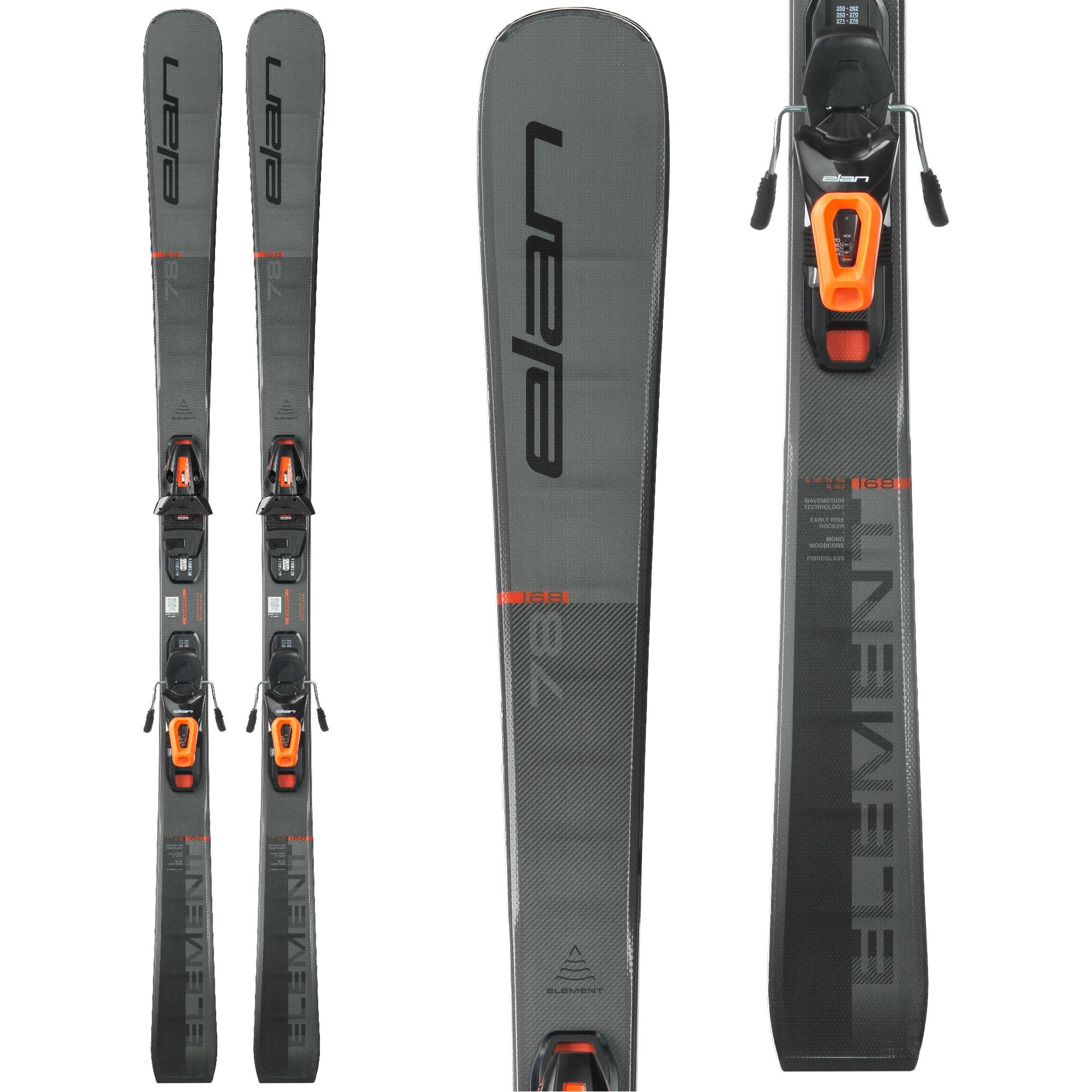 

Мужские лыжи Element 78 SX с креплениями EL 10 GW '26 Elan, One Color