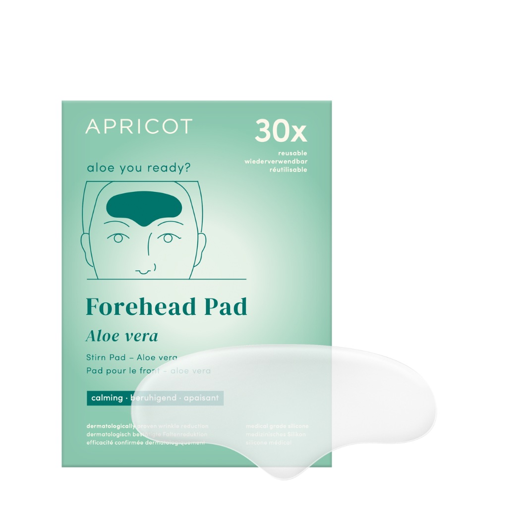 

Маска для лица wiederverwendbares stirn pad mit aloe vera Apricot, вес 10 гр.