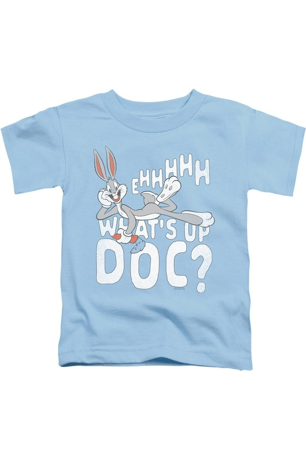 

Футболка с коротким рукавом Looney Tunes "What's Up" для малышей Gildan, светло-голубой