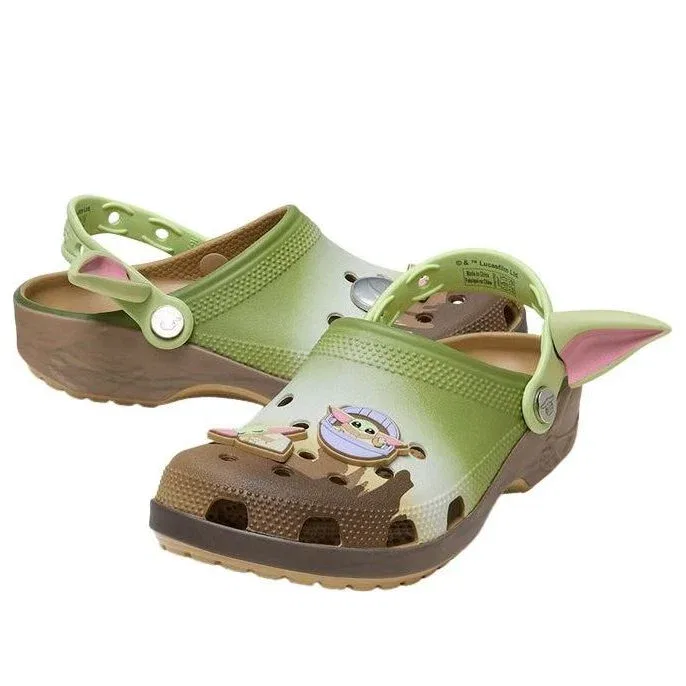 Сандалии Crocs x Star Wars 2026 'Grogu' 213004-90H, мультиколор — фото 4