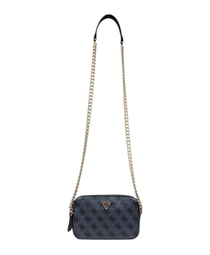 

Сумка через плечо с принтом, осенне-зимняя коллекция Guess, синий