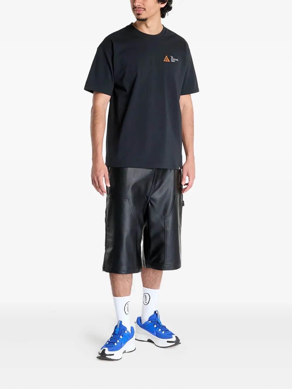Футболка с графическим принтом Dri-fit Nike, черный — фото 2