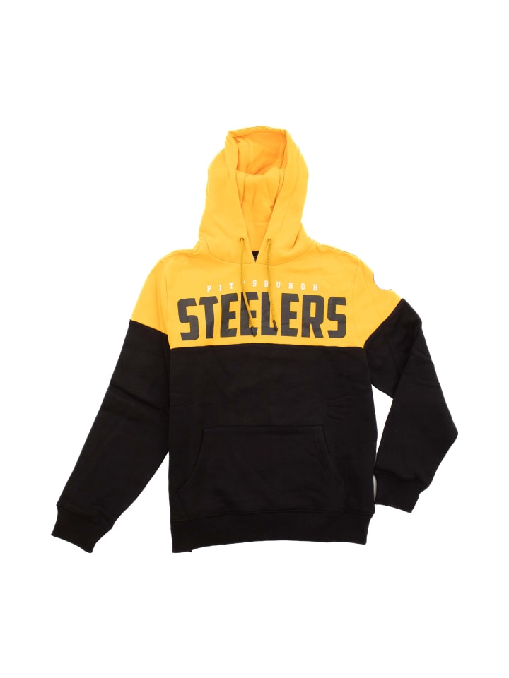 

Толстовка с капюшоном NFL Pittsburgh Steelers OTH черного цвета FANATICS