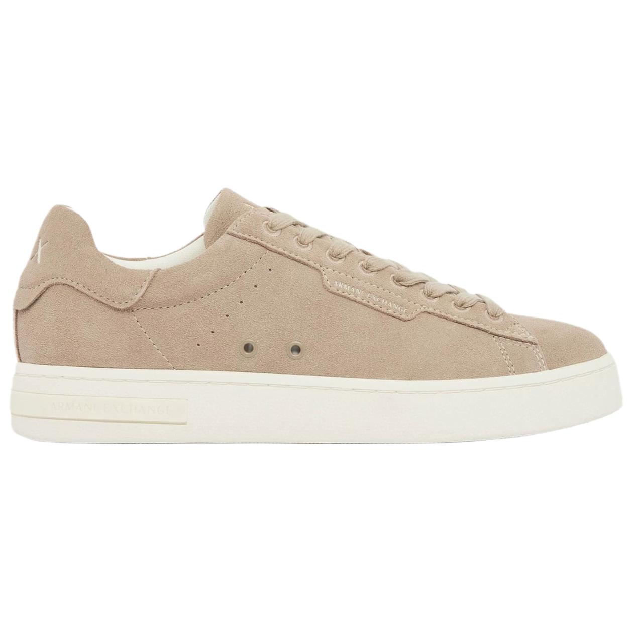 ARMANI EXCHANGE Кроссовки AE Low top Skateboard Shoes 3cm мужские светло-коричневые — фото 3