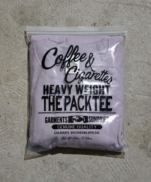 

Набор из 2 футболок, плотная ткань 5.6 унций (около 159 г) Coffee & Cigarettes, лавандовый