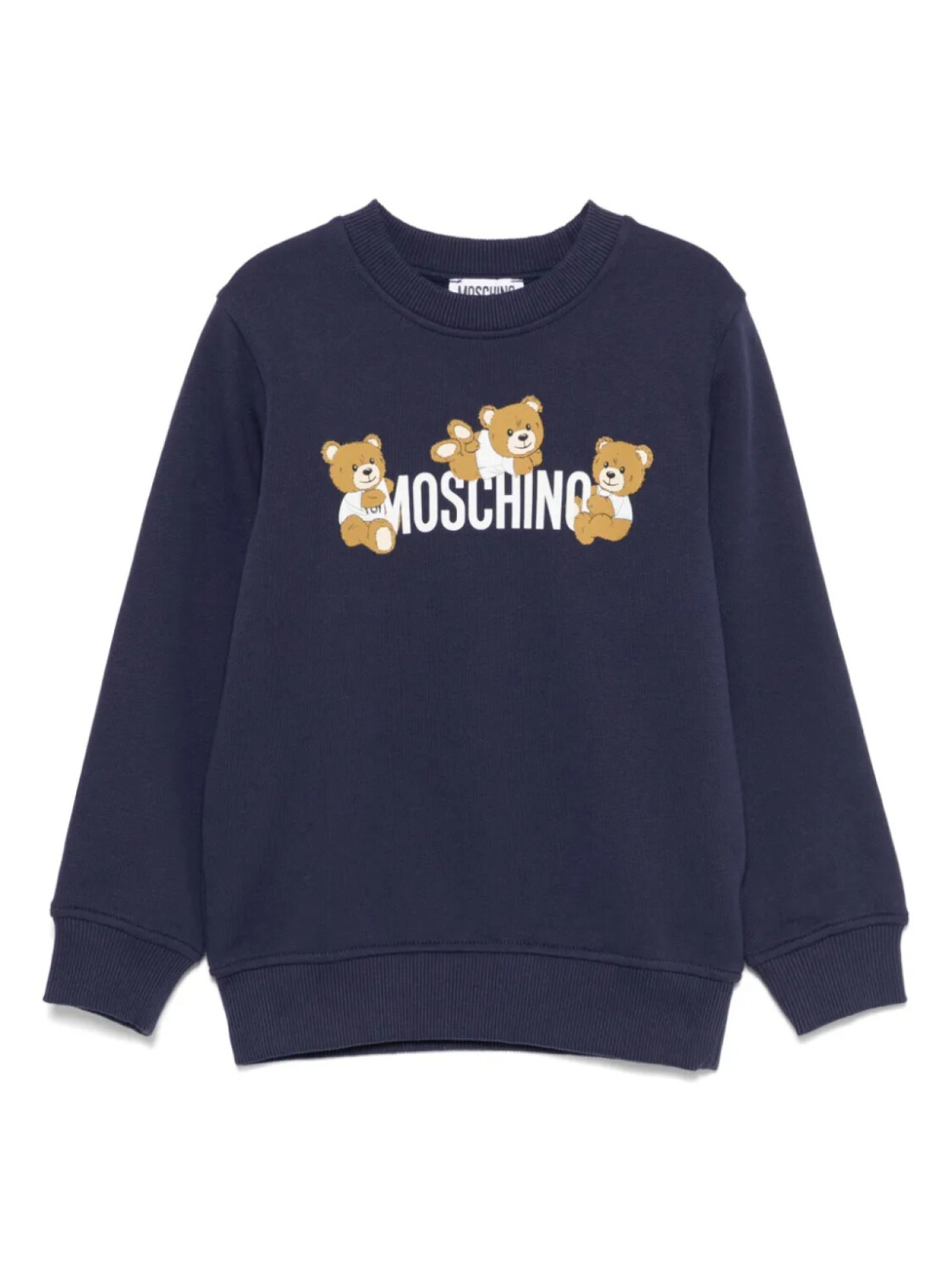 

Толстовка Moschino Kids Teddy Bear, синий