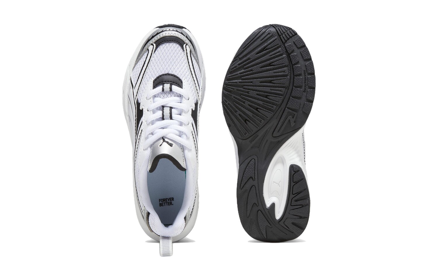 Кроссовки Puma Morphic Kids Детские, White/Black — фото 4