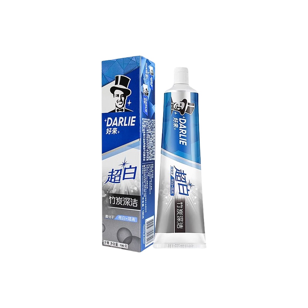 Зубная паста Darlie Ultra White Lime Mint с бамбуковым углем, 2x190 г — фото 3