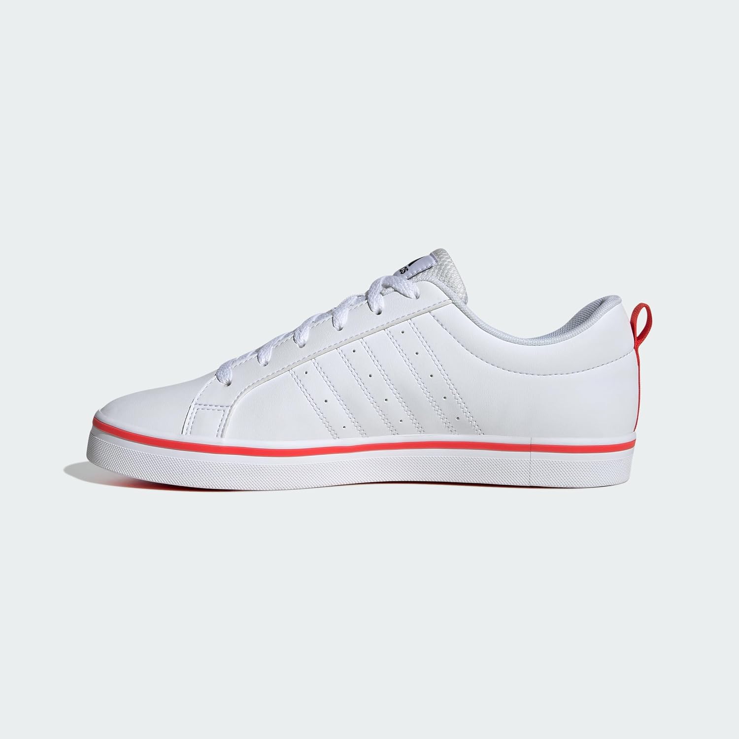 Мужские кроссовки Adidas NEO Pace Vs Fashion, белый/черный/красный/ярко-красный — фото 3
