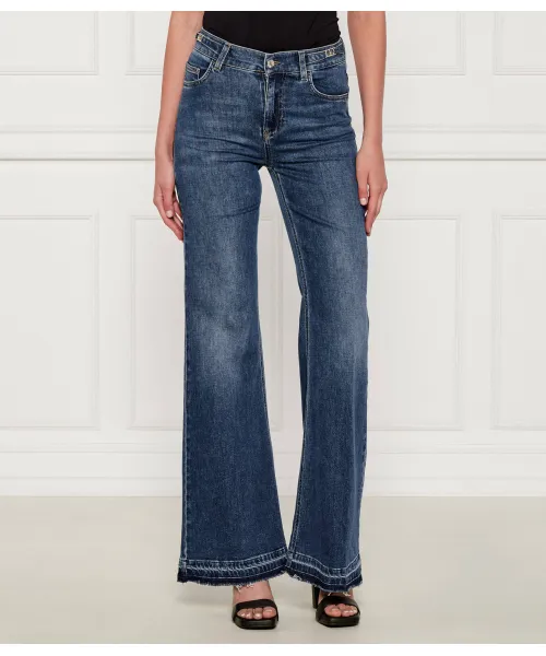 

Джинсы Flare fit Liu Jo, синий