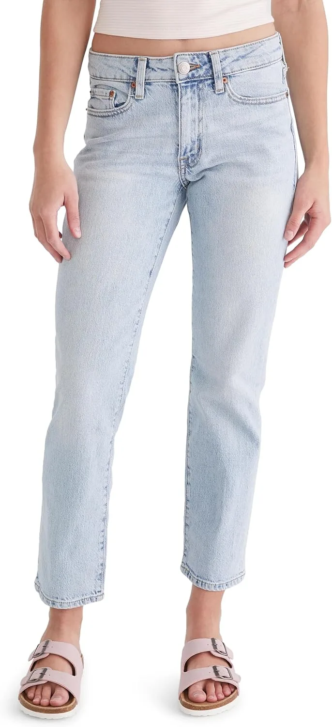 

Женские джинсы Aeropostale Mid-Rise Straight Ankle