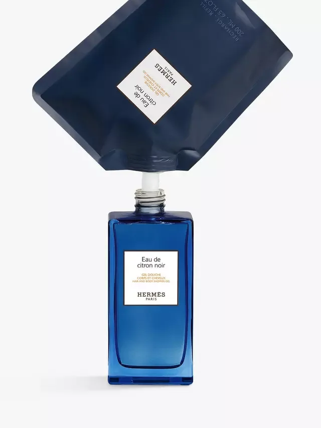 Гель для душа для волос и тела Eau de Citron Noir, 200 мл Hermès — фото 4