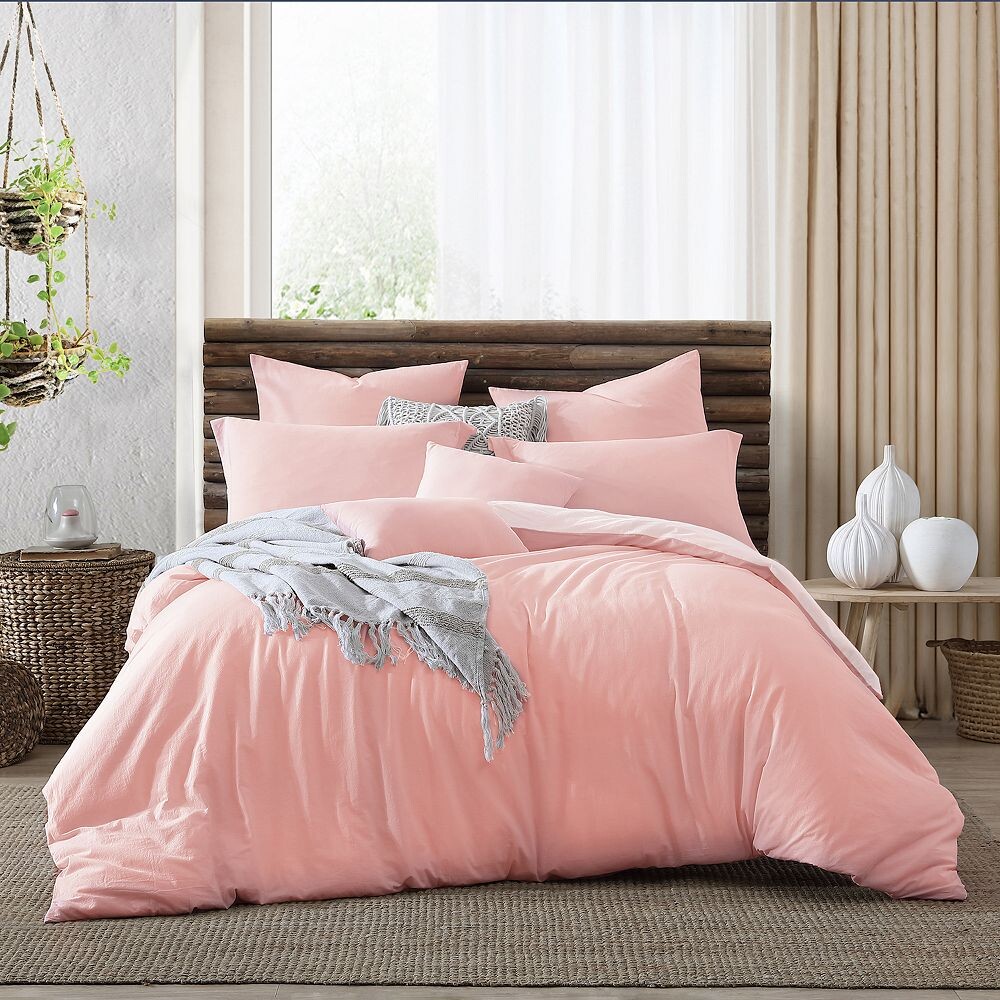 

Набор пододеяльников Swift Home Valatie, окрашенный в готовом виде, с накладками, цвет Rose Blush