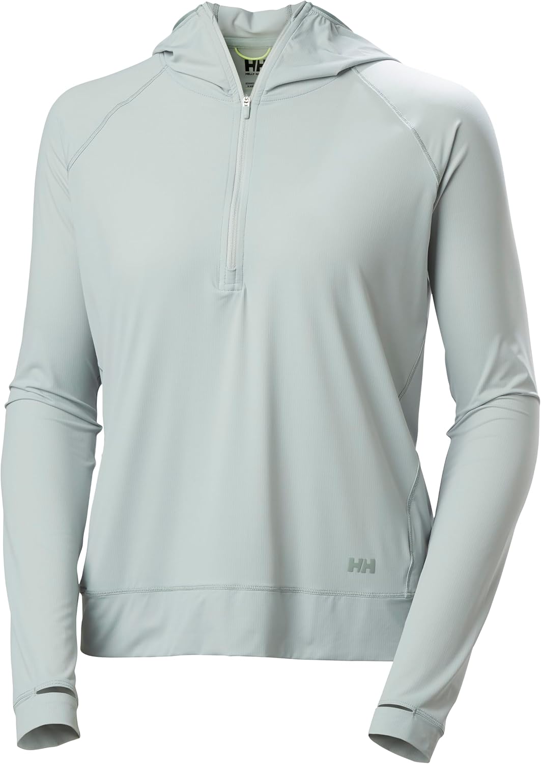

Helly-Hansen Shine Solen 1/2 Zip Hoodie для женщин - универсальная толстовка для активного отдыха, легкая и дышащая Helly Hansen, 462 Green Mist