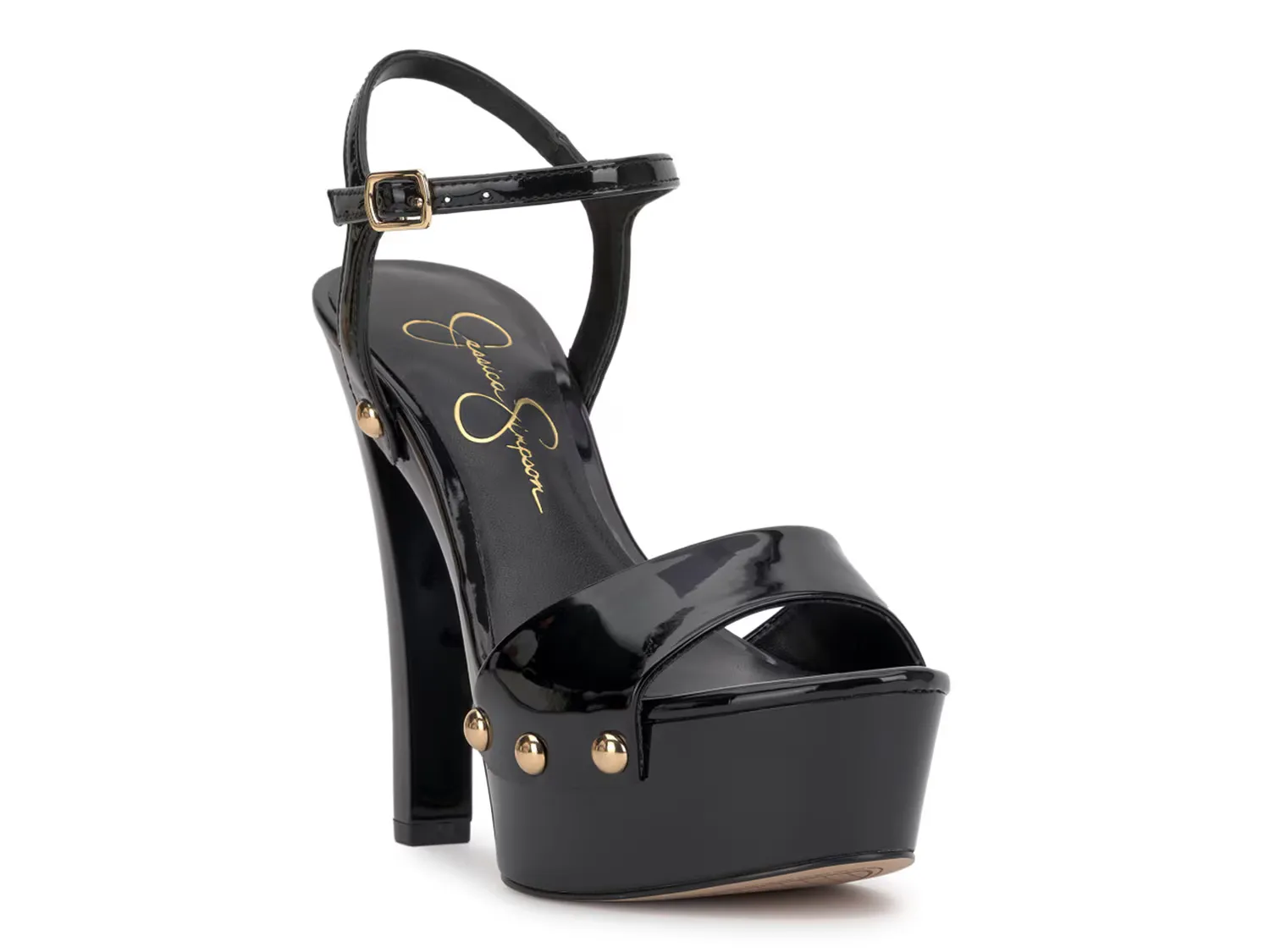 Сандалии Calenta Platform Sandal Jessica Simpson, черный