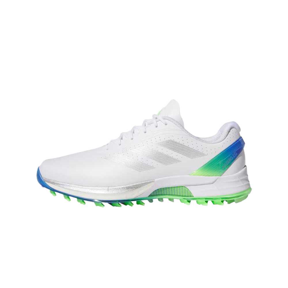 

Adidas Кроссовки для гольфа Adizero ZG Low Top, мужские, белые, серебристо-зеленые