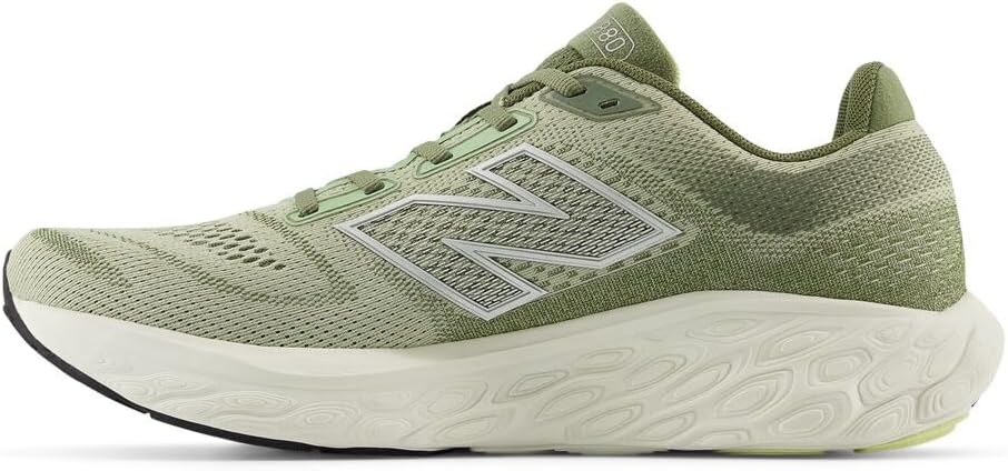 Мужские кроссовки для бега New Balance Fresh Foam X 880 V14, Olivine/Silver Metallic/Limelight — фото 2