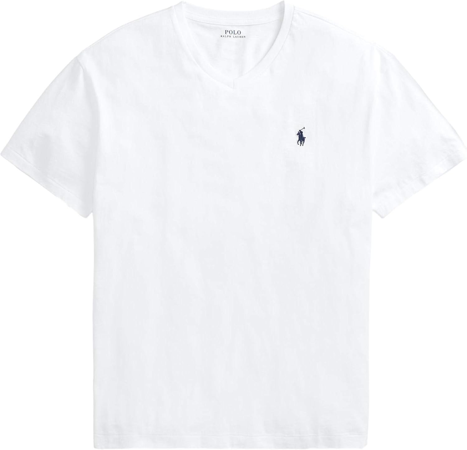 

Мужская футболка Polo RL классического кроя с V-образным вырезом POLO RALPH LAUREN, Basic White, Белый, Мужская футболка Polo RL классического кроя с V-образным вырезом POLO RALPH LAUREN, Basic White