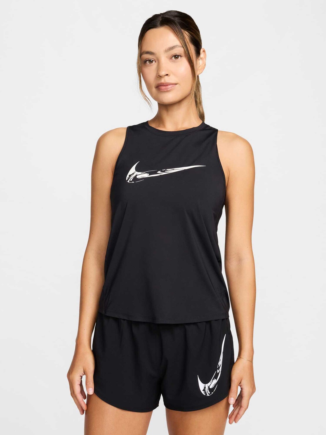 

Майка Nike W NK ONE SWOOSH HBR DF TANK, черный
