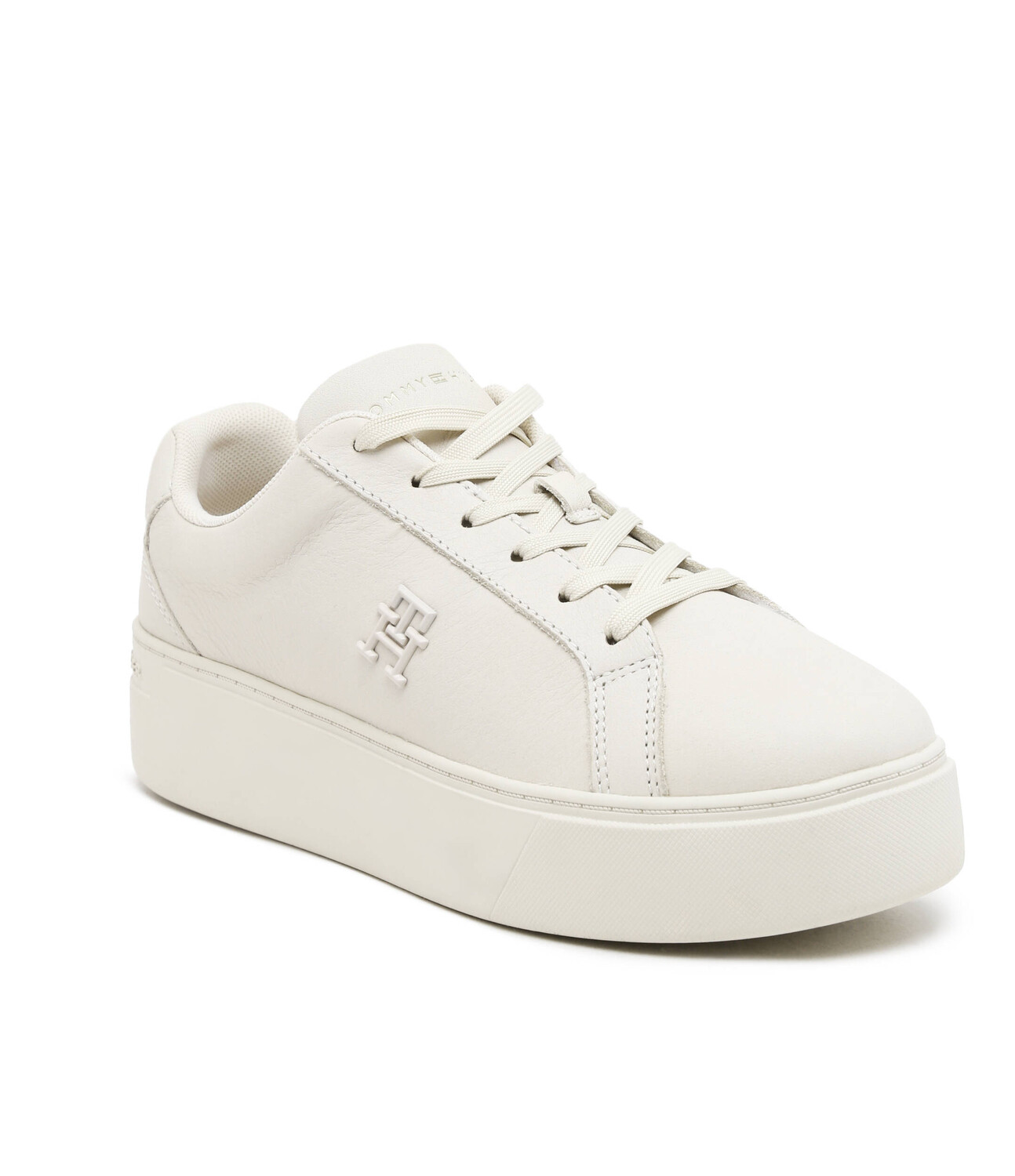 

Кеды Tommy Hilfiger PLATFORM COURT SNEAKER, экрю