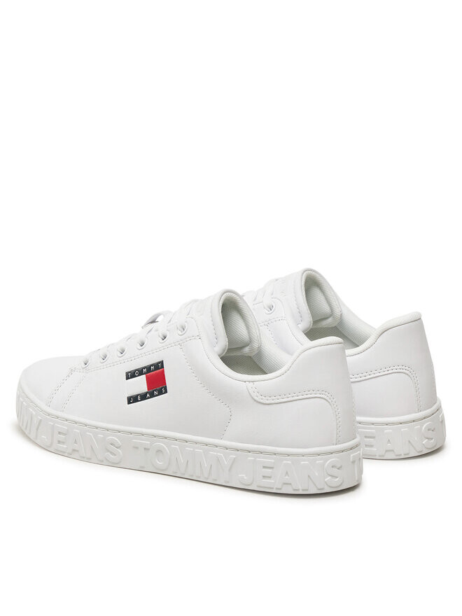 Кроссовки Tommy Jeans Tjw Logo Outsole Sneaker Ess EN0EN02703, белый — фото 3