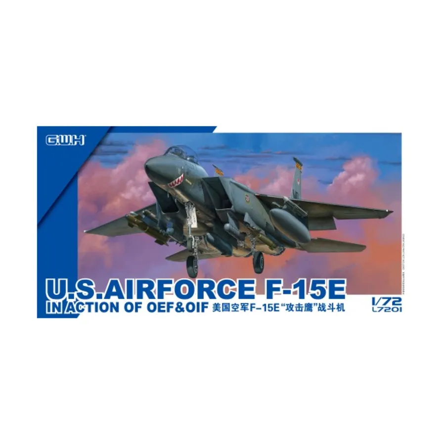 

ВВС США F151F F15E в действии Истребитель OEF и OIF, Lion Roar Models - Aircraft (1:72)