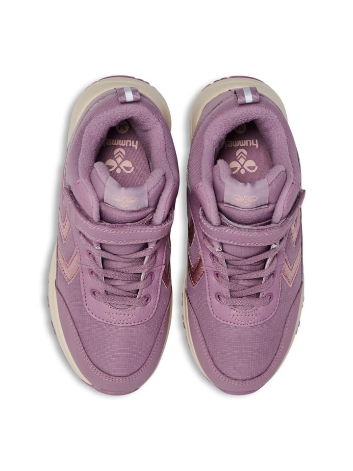 Детские ботинки Hummel Root Tex с застежкой на липучке в цвете VERY GRAPE Hummel — фото 3