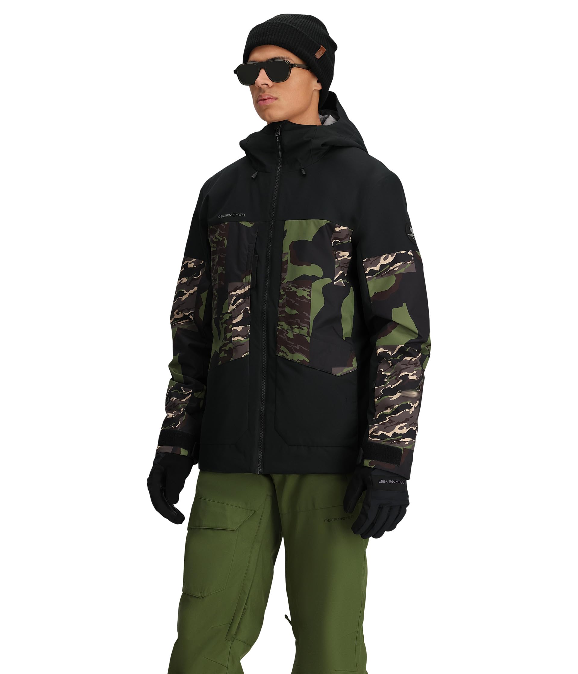

Куртка Obermeyer Grommet Jacket, Patchwork Camo