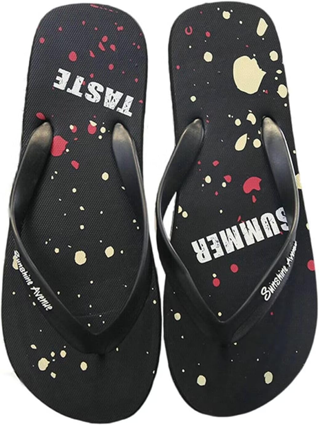 

Мужские ПВХ шлепанцы SywzXxfybz для летнего отдыха на пляже Sywzx&Xfybz, черный